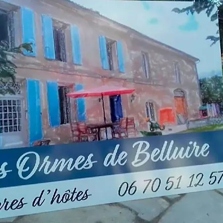 Les Ormes De 3* Belluire