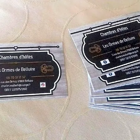 Les Ormes De 3* Belluire